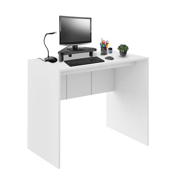 Mesa para Computador 90cm Branco Fosco - EI074 EI074