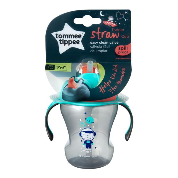 Copo de Treinamento com Canudo Trainer Straw Tommee Tippee 1 Und 80Z/230ML- Prate - TT029 TT029 Copo de Treinamento com Canudo Trainer Straw Tommee Tippee 1 Und 80Z/230ML- Prate - TT029 TT029