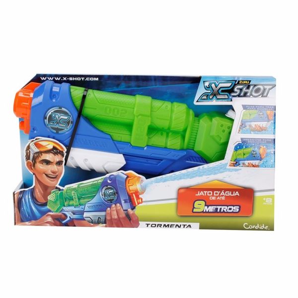 Lançador de Água - X-Shot Hydro - Tormenta - Candide CAN5521 Lançador de Água - X-Shot Hydro - Tormenta - Candide CAN5521