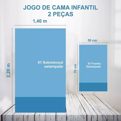 Jogo de Cama Solteiro 2 Peças Poliéster Barbie Lepper