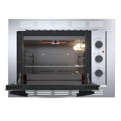 Forno de Embutir Elétrico Venax Grand Gourmet 45L Inox Preto 220V