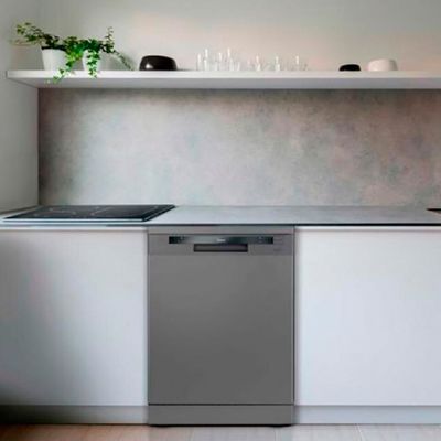 Lava-Louças DWA14S 14 Serviços 6 Programas de Lavagem Midea Cinza / 127V