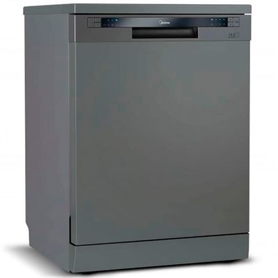 Lava-Louças DWA14S 14 Serviços 6 Programas de Lavagem Midea Cinza / 127V
