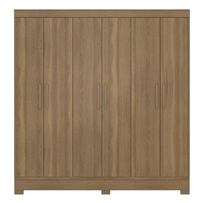 Guarda Roupa Casal Prático Amêndola Touch - Demóbile