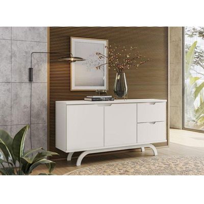 Aparador Buffet Vicenza Off White - New Ceval