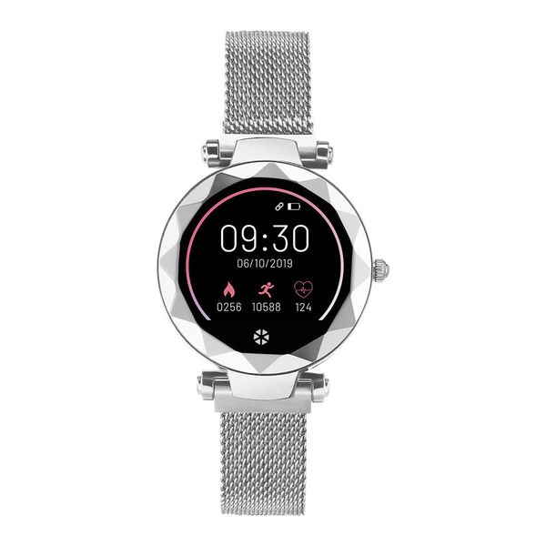Relógio Smartwatch Paris Prata Android/iOS - ES384 ES384