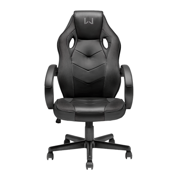 Cadeira Gamer com Função Basculante 15° Suporta até 120Kg Preta Warrior - GA182 GA182