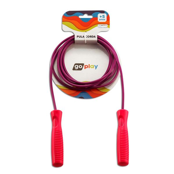 Go Play Pula Corda 2,2M Indicado para +3 Anos Multikids - BR947 BR947 Go Play Pula Corda 2,2M Indicado para +3 Anos Multikids - BR947 BR947