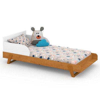 Berço Multifuncional Bkids Branco Freijó Eco Wood - Matic