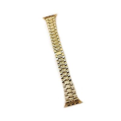 Kit 2 Pulseira Smartwatch Pedra Strass Smartband Aço 3 Elos