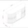 Aparador Para Sala Buffet Monza E Cristaleira Marina Cinamomo Off White - Madetec