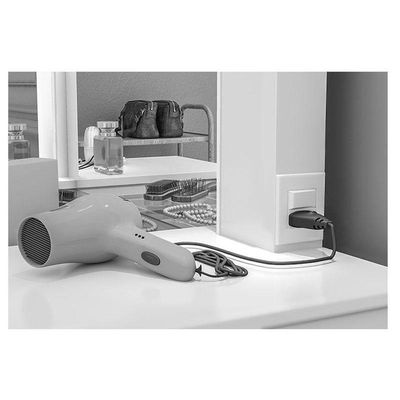 Penteadeira Camarim New Seul Ambiente Malbec Off White - Luapa