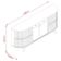 Aparador Para Sala Buffet Ambiente Mônaco E Cristaleira Moss Cinamomo Off White - Madetec