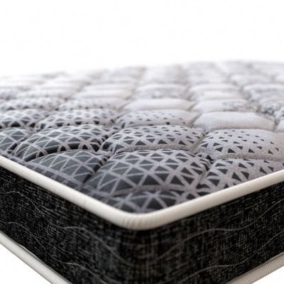 Colchão Queen Espuma D23 Guarda Costas Probel 12cm Branco/Preto (158x198x12cm)