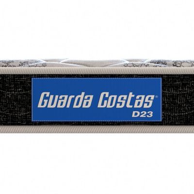Colchão King Espuma D23 Guarda Costas Probel 12cm Branco/Preto (193x203x12cm)