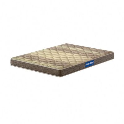 Colchão Casal Espuma D33 Guarda Costas Probel 14cm Bege/Marrom (138x188x14cm)
