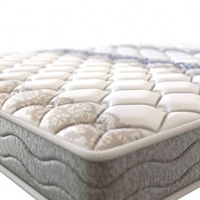 Colchão Queen Espuma D45 Guarda Costas Probel 20cm Branco/Cinza (158x198x20cm)