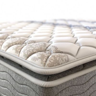 Colchão Queen Espuma AD Resistence Probel 28cm Branco/Cinza (158x198x28cm)