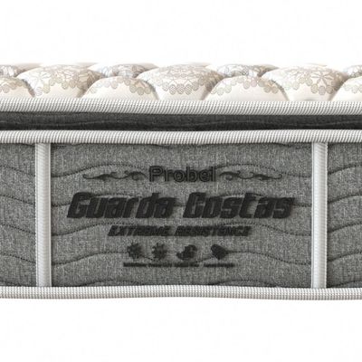 Colchão Queen Espuma AD Resistence Probel 28cm Branco/Cinza (158x198x28cm)