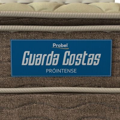 Colchão Casal Espuma D33 PróIntense Probel 28cm Bege/Marrom (138x188x28cm)