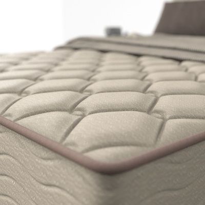 Colchão Queen Espuma D33 Prohotel Probel 17cm Bege/Bege (158x198x17cm)