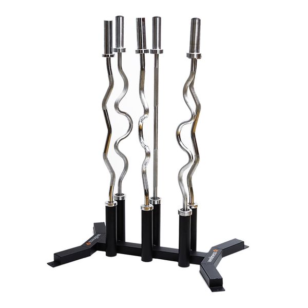 Estante Fogueteiro para 06 Barras Olímpicas Wellness - EM011 EM011 Estante Fogueteiro para 06 Barras Olímpicas Wellness - EM011 EM011