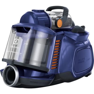 Aspirador de Pó sem Saco Electrolux 1200W Cyclonic Silencioso com Filtro HEPA Azul (CY01) 220V