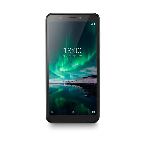 Smartphone Multilaser F Pro 4G 16GB + 1GB RAM Android 9 Dual Chip Preto - P9118 P9118