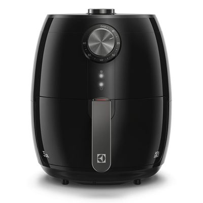 Air Fryer Electrolux por Rita Lobo 3,2L Preta Efficient com Timer 1400W (EAF15) 127V