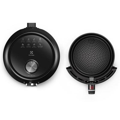 Air Fryer Electrolux por Rita Lobo 3,2L Preta Efficient com Timer 1400W (EAF15) 127V