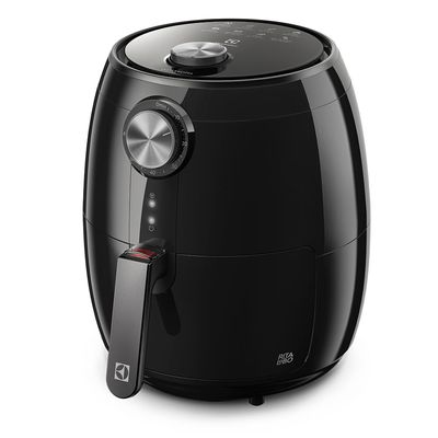 Air Fryer Electrolux por Rita Lobo 3,2L Preta Efficient com Timer 1400W (EAF15) 127V