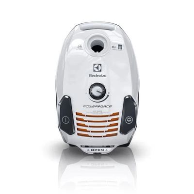 Aspirador de Pó com Saco Electrolux 1250W filtro HEPA PowerForce Silencioso Branco (PFC02) 127V