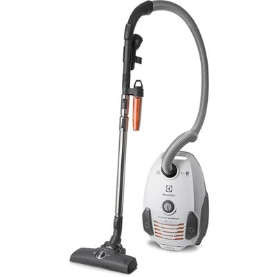 Aspirador de Pó com Saco Electrolux 1250W filtro HEPA PowerForce Silencioso Branco (PFC02) 127V