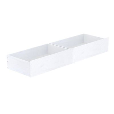 Beliche Casinha Janela Casal Solteiro 2 Gavetas Branco