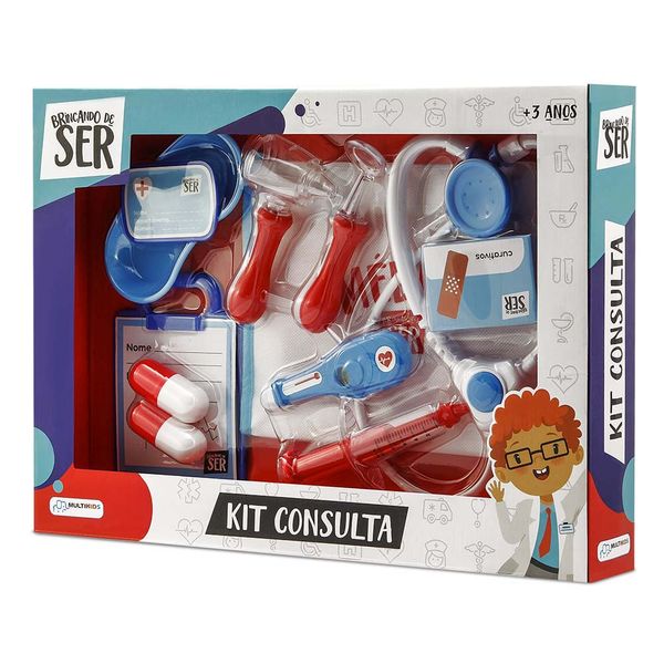Brincando De Ser Kit Consulta Multikids - BR959 BR959 Brincando De Ser Kit Consulta Multikids - BR959 BR959