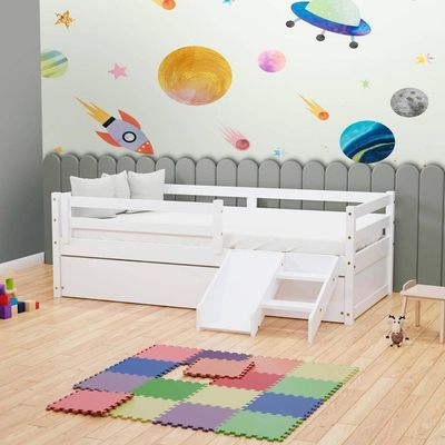 Bicama Solteiro Infantil Eco E  Branco