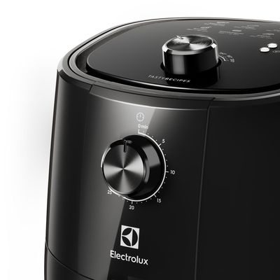 Air Fryer Electrolux por Rita Lobo 3,2L Preta Efficient 1400W (EAF10) 220V