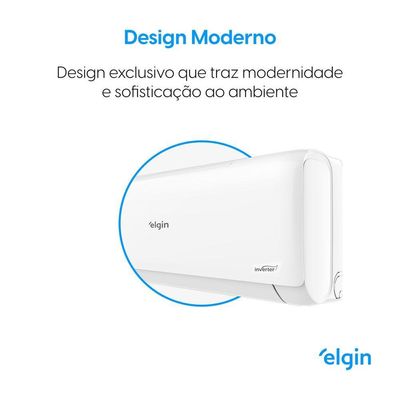 Ar Condicionado Elgin 12.000 BTUs Quente e Frio Eco Inverter II R32 220V