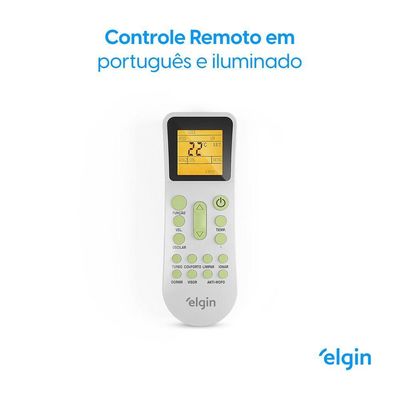 Ar Condicionado Elgin 18.000 Btus Quente E Frio Inverter R32 220V Wi-fi 1 Unidade