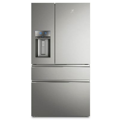 Geladeira Electrolux Frost Free Inverter 540L FlexiSpace Conectada Wi-fi 3 Portas Cor Inox (DM91X) 220V