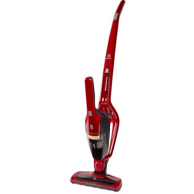 Aspirador de Pó Vertical Sem Fio Electrolux Ergorapido 2 em 1 Luz LED até 30 min Vermelho (ERG23N) Bivolt