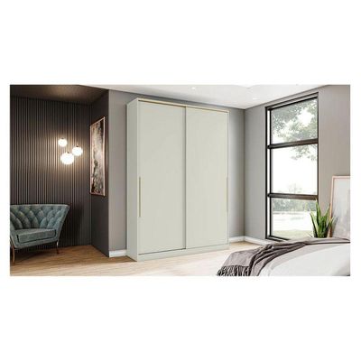 Guarda Roupa Solteiro Ambiente New Predileto Areia Hp - Henn
