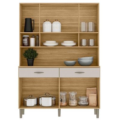 Kit Cozinha Ambiente Golden 8 Portas Freijó Soft - Kits Paraná