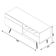 Rack Bancada Classic 1 Gaveta 1.4 Branco Acetinado - Imcal