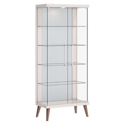 Cristaleira Ambiente Tifanny Off White - Imcal
