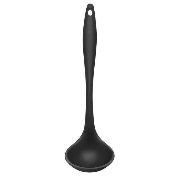 Kit Para Servir de Silicone Colher de Arroz, Escumadeira e Concha Preto Up Home - UD108 UD108