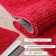 Jogo Kit Tapete Cozinha Anti Derrapante 3 Uni Vermelho