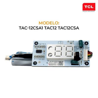 Placa Display Ar Condicionado 9.000 A 24.000 Btus Tcl
