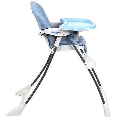 Cadeira De Alimentação Burigotto Pappa E Soneca 6 A 36 Meses Até 15 Kg Baby Blue Azul