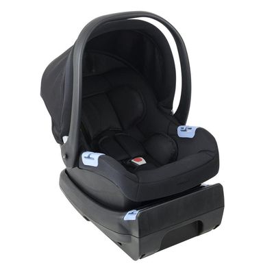 Base Com Cinto Burigotto Belted De 0 Meses A 13 Kg Preto